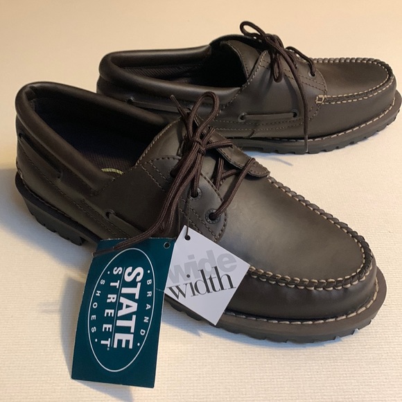 NWT State Street Men’s Size 10W Shoe - Picture 1 of 5